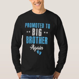 Funny für Big Bro Vintag bis Bi befördert T-Shirt