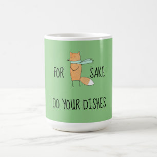 Funny für Fox Sake Do Geschirr Kaffeetasse