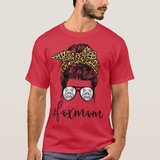 Funny für Mama Life Messy Bun Mama Fo Lover Mütter T-Shirt
