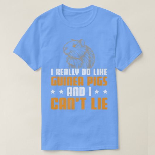 Funny Furry Potato Pet für eine häusliche Cavy Gui T-Shirt (Design vorne)