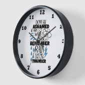 Funny Furz regnen Donnerwetter Kunst Bad Uhr (Winkel)