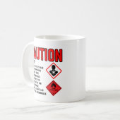 Funny Furz Tasse Geschenk (Vorderseite Links)