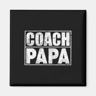 Funny Fußball Basketball Trainer Papa Vater Magnet