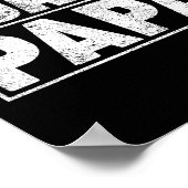 Funny Fußball Basketball Trainer Papa Vater Poster (Ecke)