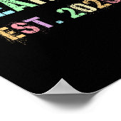 Funny Future Clean Af Est 2025 Grillen Clean Pin Poster (Ecke)