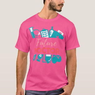 Funny Future Doctor Md Kids Medical Student Novelt T-Shirt