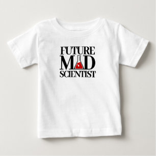 Funny Future Mad Scientists mit Chemie Beaker Baby T-shirt
