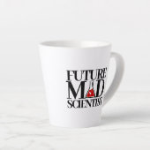 Funny Future Mad Scientists mit Chemie Beaker Milchtasse (Rechte Ecke)