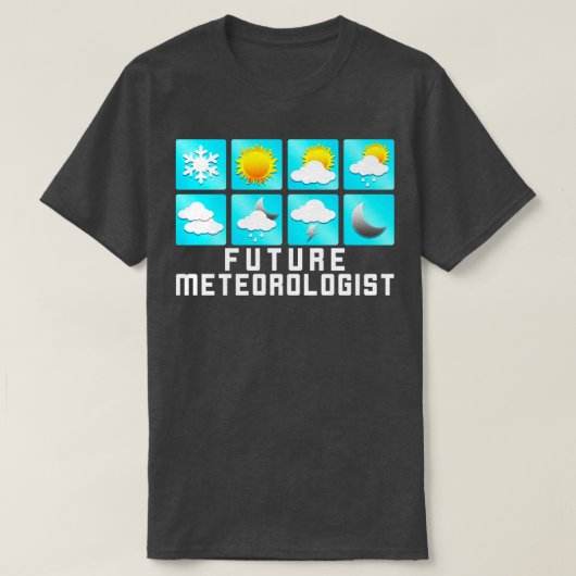 Funny Future Meteorologe Storm Chaser Tornado T-Shirt (Design vorne)