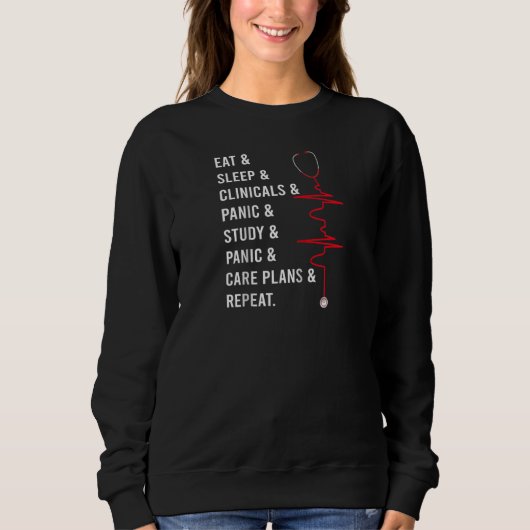 Funny Future Nurse Kinderzimmer School Nurse Ragla Sweatshirt (Vorderseite)