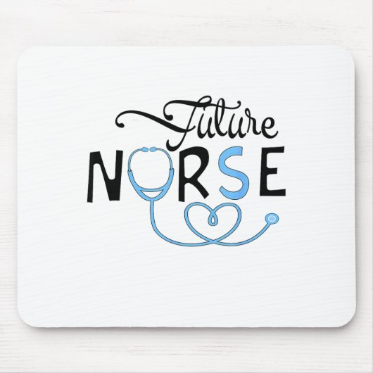 Funny Future Nurse Nursing School Student Nurse In Mousepad (Vorne)