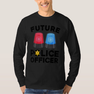 Funny Future Police Officer - Kinderjunge Mädchen  T-Shirt