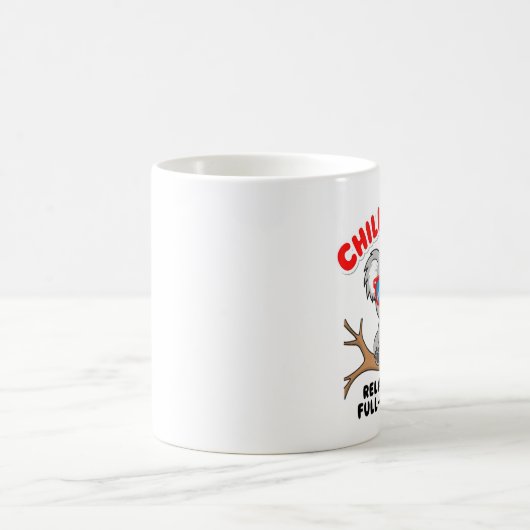 Funny Fzy koala Kaffeetasse (Mittel)