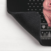 Funny G Ugly Christmas Sweater Santa Xmas Pjs Mousepad (Ecke)