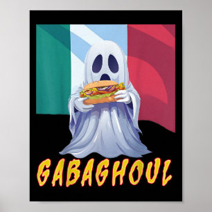 Funny Gabaghoul Gabagool Italienisches amerikanisc Poster