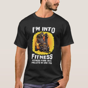 Funny Gabelstapler zertifiziert I'm In Fitness Gab T-Shirt