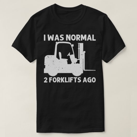 Funny Gabelstaplerdesign für Männer - Gabelstapler T-Shirt (Design vorne)