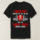 Funny Gabelstaplerdesign für Männer - Gabelstapler T-Shirt (Design vorne)