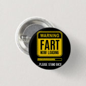 Funny Gag Button (Vorne & Hinten)