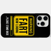 Funny Gag Case-Mate iPhone Hülle (Rückseite (Horizontal))