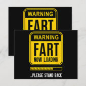 Funny Gag Feiertagskarte (Vorne/Hinten)