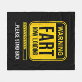 Funny Gag Fleecedecke (Vorderseite (Horizontal))