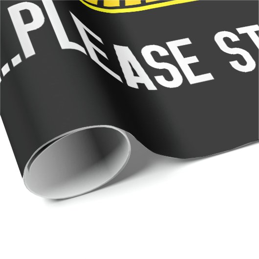 Funny Gag Geschenkpapier (Rolleneckpunkt)