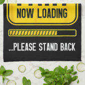 Funny Gag Geschirrtuch (Gefaltet)