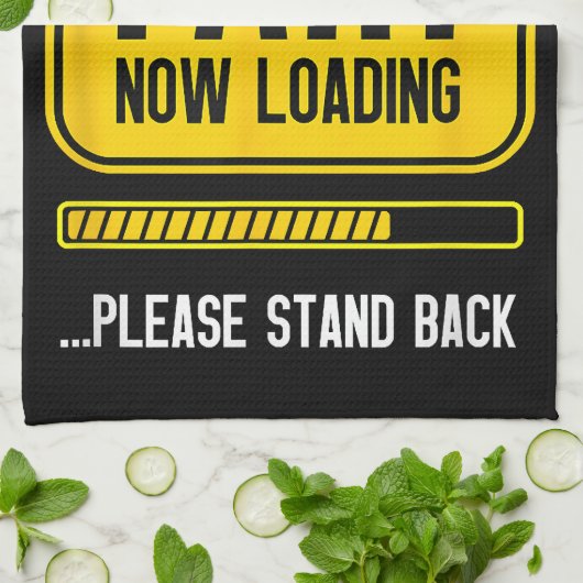 Funny Gag Geschirrtuch (Gefaltet)