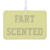 Funny Gag Gift Air Freshener  Autolufterfrischer (Rückseite)