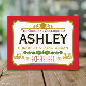 Funny Gag Gift for birthday party Postkarte