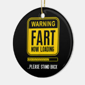Funny Gag Keramik Ornament (Links)