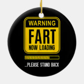 Funny Gag Keramik Ornament (Hinten)
