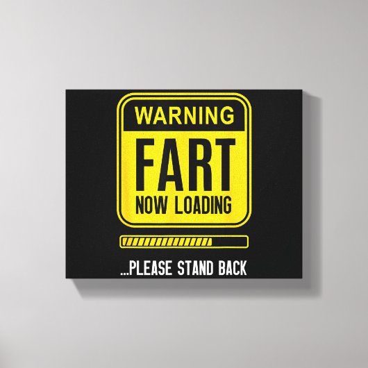 Funny Gag Leinwanddruck (Vorderseite)
