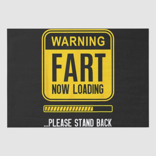 Funny Gag Seidenpapier (Vorderseite)