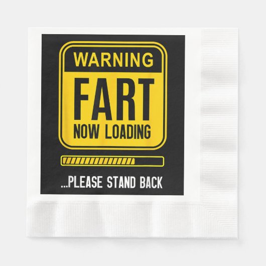 Funny Gag Serviette (Vorderseite)