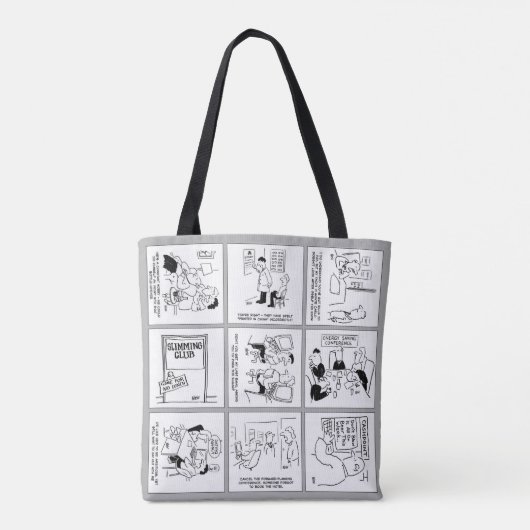 Funny Gags Collection Design Tasche (Rückseite)