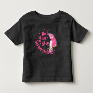 Funny Galah Cockatiel Kleinkind T-shirt