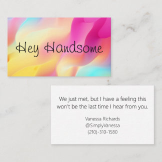 Funny Gals Call Me Date Telefonnummerkarte