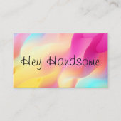 Funny Gals Call Me Date Telefonnummerkarte (Vorderseite)