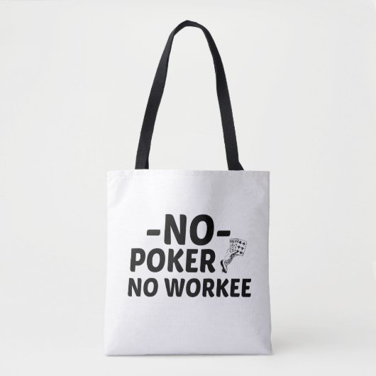 Funny Gambling Poker Tasche (Vorderseite)