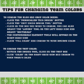 Funny Game Day Football Field Drink Coaster Rechteckiger Pappuntersetzer