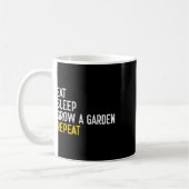 Funny Game Eat Sleep Grow A Garden Repeat Gamer De Kaffeetasse (Links)