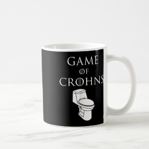 Funny Game of Crohns Awareness Chrons Disease Symp Kaffeetasse