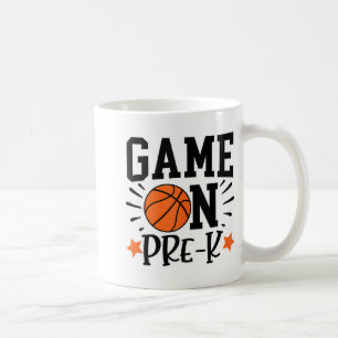 Funny Game On Pre-k Kids Basketball Vorschule Spor Kaffeetasse