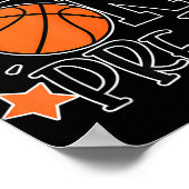 Funny Game On Pre-k Kids Basketball Vorschule Spor Poster (Ecke)