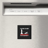 Funny Game Over Bride Geschenk Bachelorette Weddin Magnet (In Situ (Geschirrspüler))