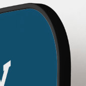 Funny game Shady University Alum grad alma mate Pickleball Schläger (Linke Seite)