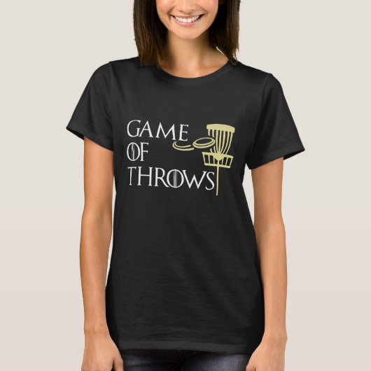 Funny Game Throws Disc Golf Männer Frauen Geschenk T-Shirt (Vorderseite)