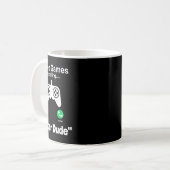 Funny Gamer Call Screen – “later Dude” Controller  Kaffeetasse (Vorderseite Links)